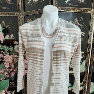 Liz Claiborne Cotton Spring Cardigan
